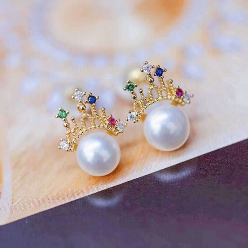 Castle Pearl Earring