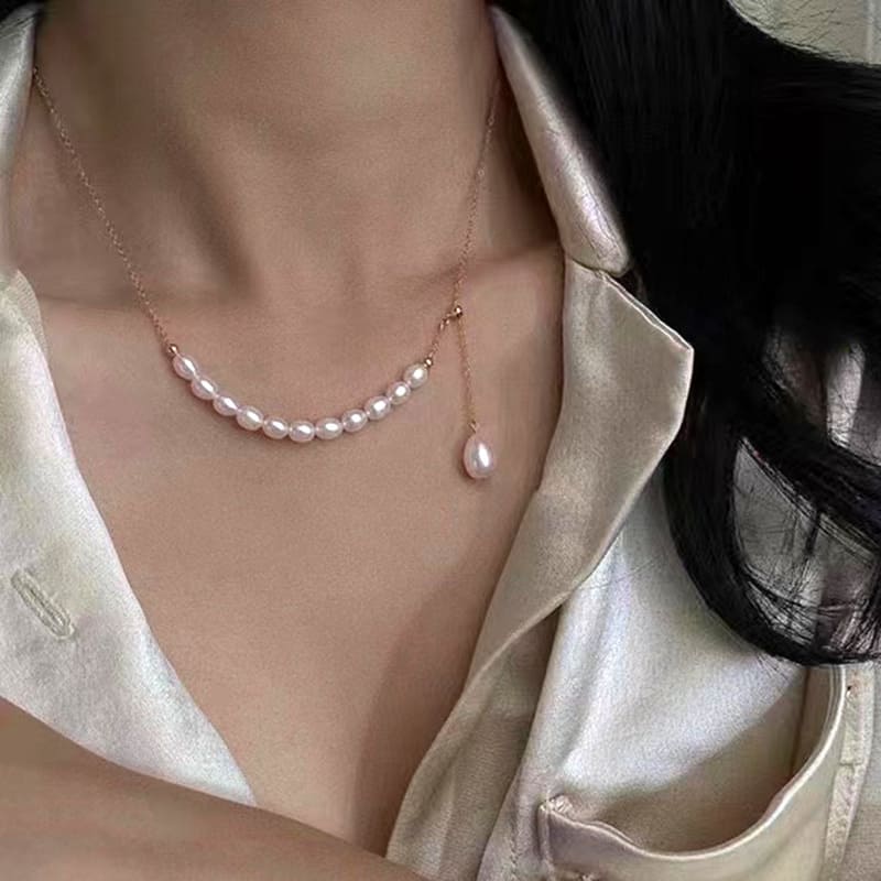 #AB139 Smail Pearl Necklace