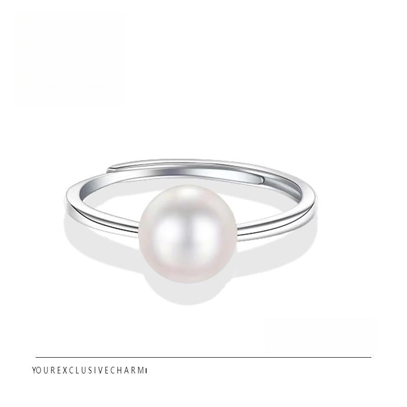 #AB161 White Pearls Ring