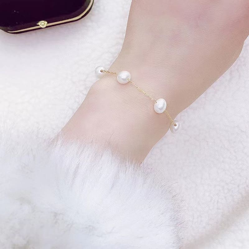 #AB142 Star Pearl Bracelets