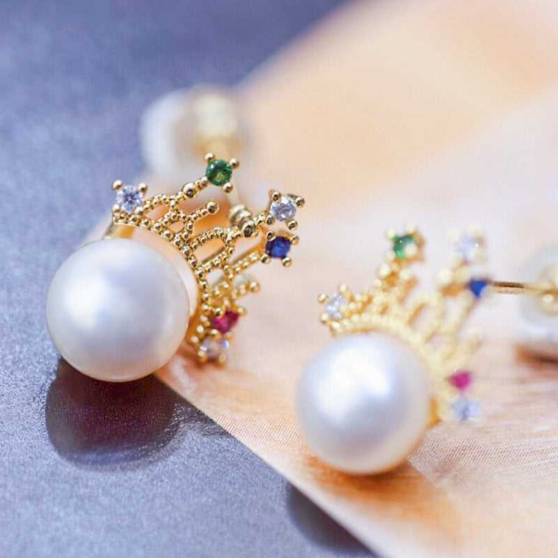 Castle Pearl Earring