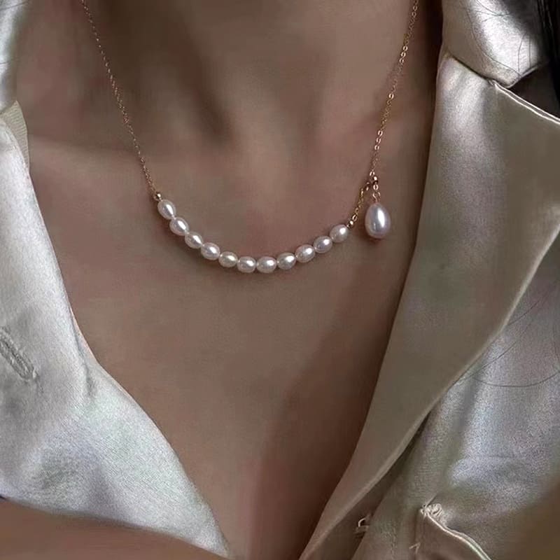 #AB139 Smail Pearl Necklace