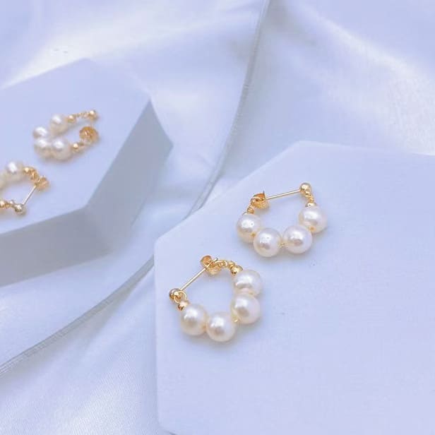 #AB052 Chanel Inspired Pearl Earring