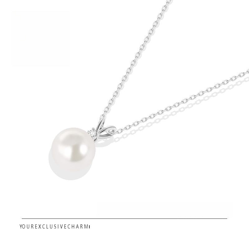 #AB038 Bunny Pearl Pendant