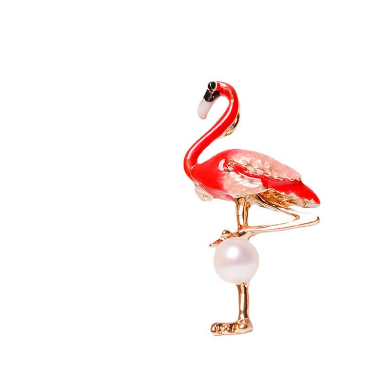 #AB074 Flamingo Corsage