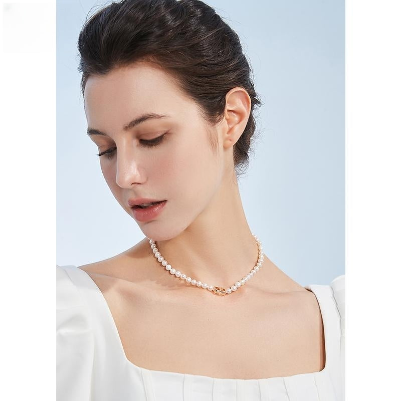 #AB051 CD Pearl Necklace