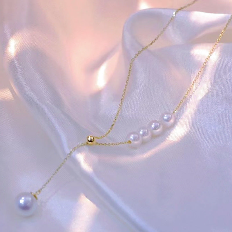 #AB190 Natural Freshwater Pearl Necklace