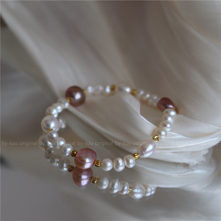 #AB188 Baroque Freshwater Pearl Bracelet