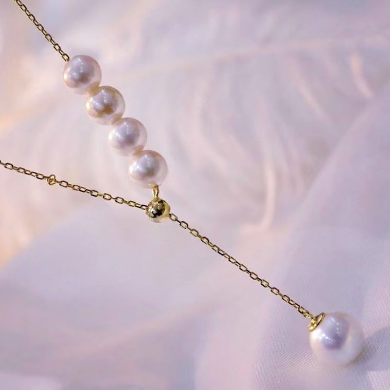 #AB190 Natural Freshwater Pearl Necklace