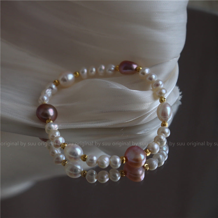 #AB188 Baroque Freshwater Pearl Bracelet