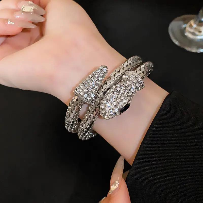 #AB140 Snakehead Style Bracelet Necklace for Women Synthetic Jewelry